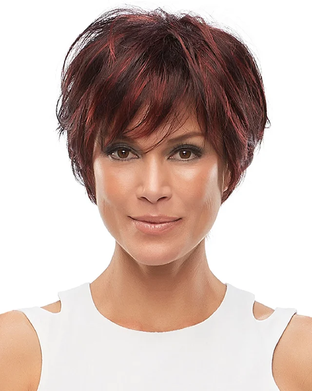 Synthetic Wigs with a Parting-Mariska | Lace Front & Monofilament Synthetic Wig by Jon Renau Synthetic Wigs with a Parting-Mariska | Lace Front & Monofilament Synthetic Wig by Jon Renau