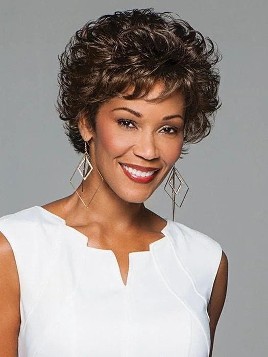 Glueless Human Hair Wigs for the Weekend-Precedence | Synthetic Wig (Hand-Tied Top)