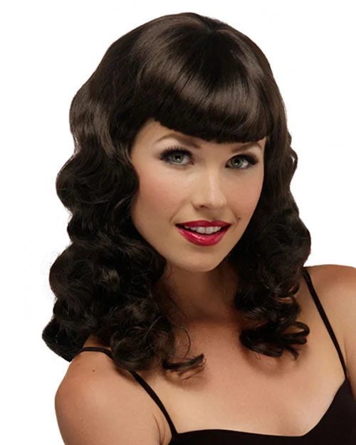 Glueless Human Hair Wigs with Natural Look-Pin Up | Costume Wig by Illusions