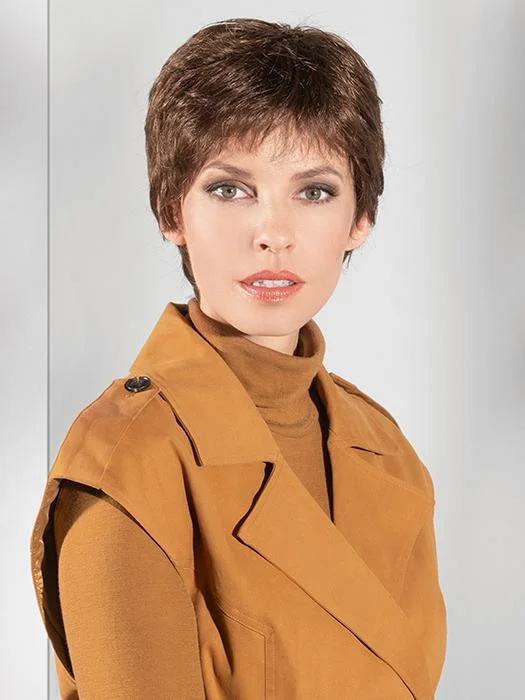 Glueless Wigs with Brazilian Human Hair-Air | Synthetic Lace Front Wig (Hand-Tied)