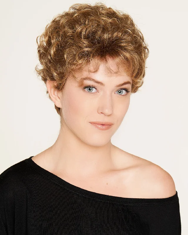 Glueless Human Hair Wigs for Natural Textured Look-Allure | Synthetic Wig by Aspen