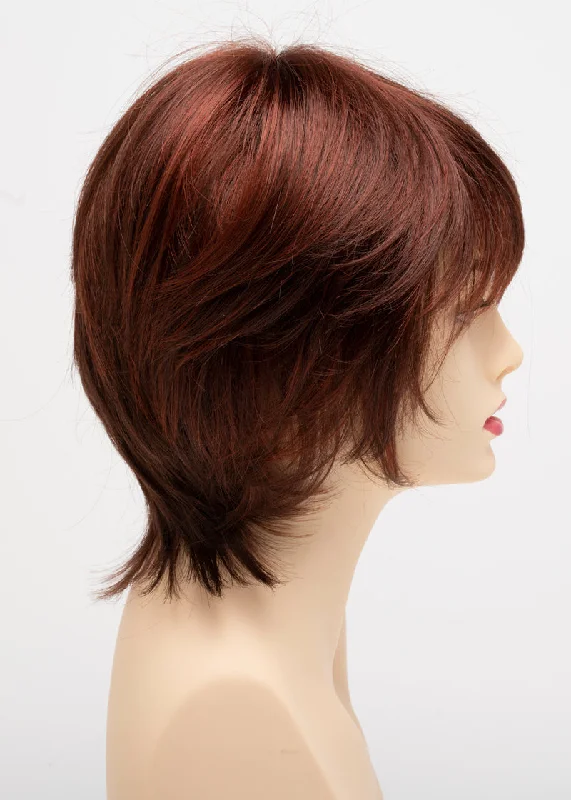 Dark Red | Dark auburn with rich deep red highlights