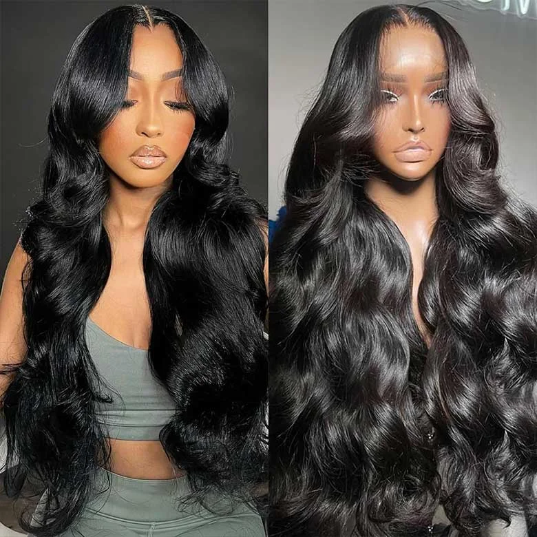 Klaiyi 7x5 Bye Bye Knots Put On and Go Wig Glueless Body Wave Human Hair Wigs Beginner Wigtop-rated no lace wigs, best wigs, high-quality no lace wigs, top-rated glueless wigs