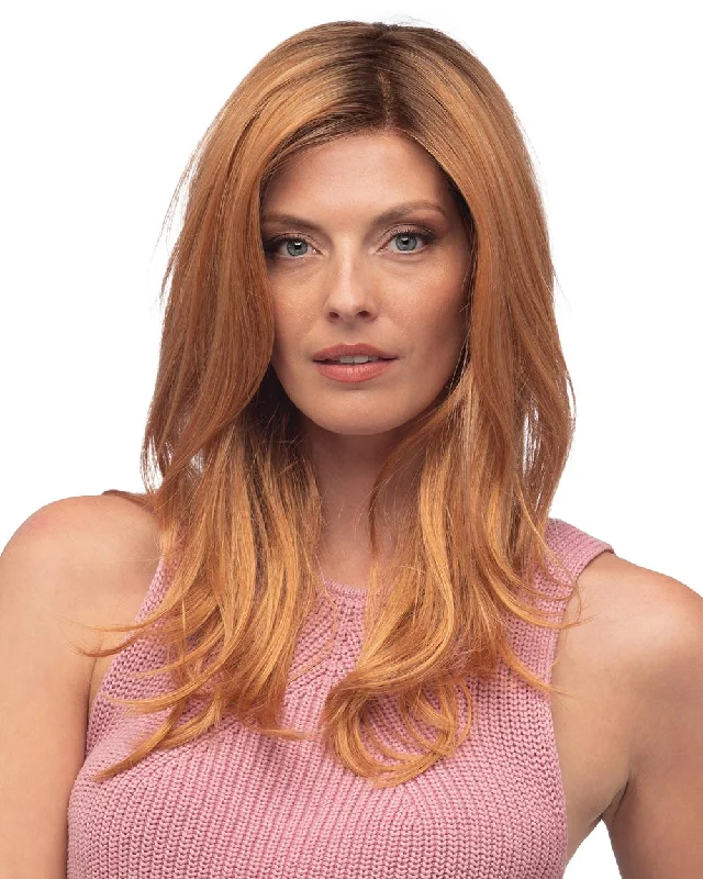 Synthetic Wigs with Natural Texture and Volume-Locklan (Exclusive) | Lace Front & Monofilament Top Synthetic Wig by Estetica