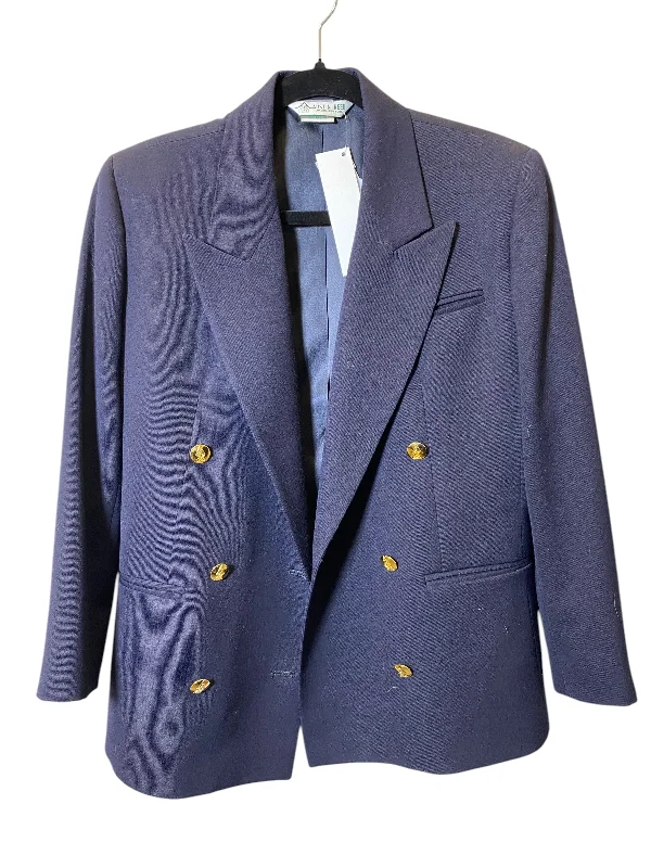 Blazer By Clothes Mentor In Navy, Size: M