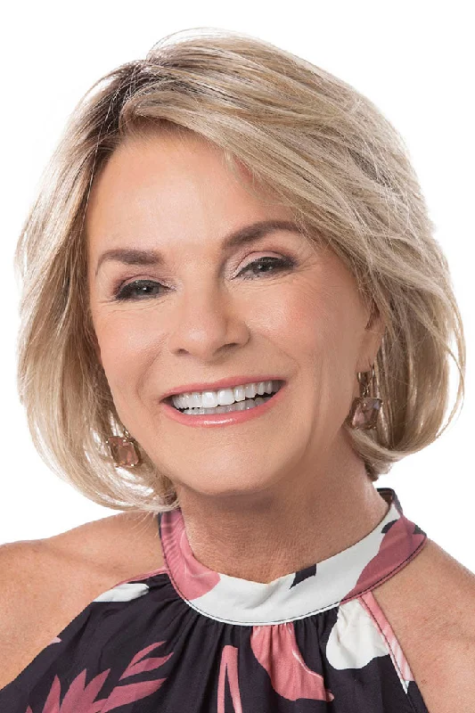 Synthetic Wigs for Everyday Wear-Flattering Wig by Toni Brattin | Heat Friendly Synthetic Hair | Large Cap