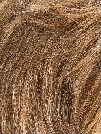 BERNSTEIN R | Light Brown base with subtle Light Honey Blonde and Light Butterscotch Blonde highlights and Dark Roots