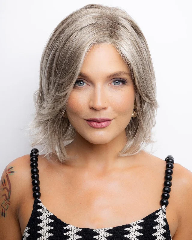 Synthetic Wigs for a Sophisticated Look-Kade | Lace Front & Monofilament Part Synthetic Wig by Noriko