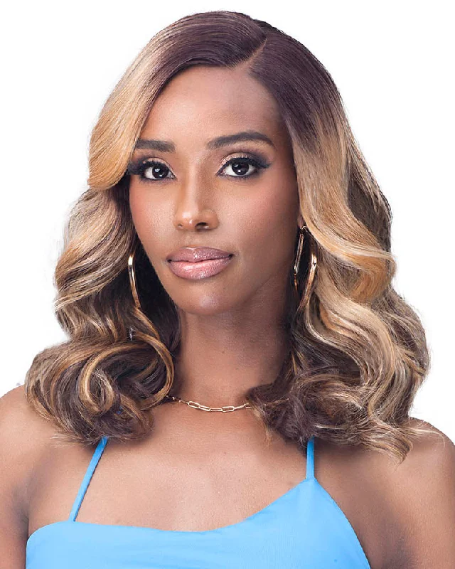 Synthetic Wigs for Women with Receding Hairlines-Rosie | Lace Front Synthetic Wig by Bobbi Boss