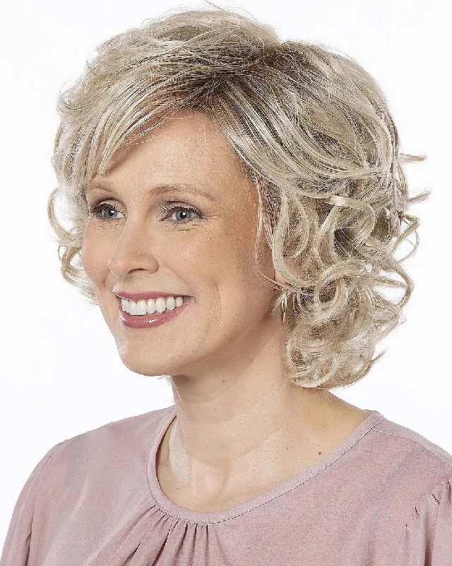 Glueless Human Hair Wigs with Soft Waves-Gorgeous-Plus HF | Synthetic Wig by Toni Brattin
