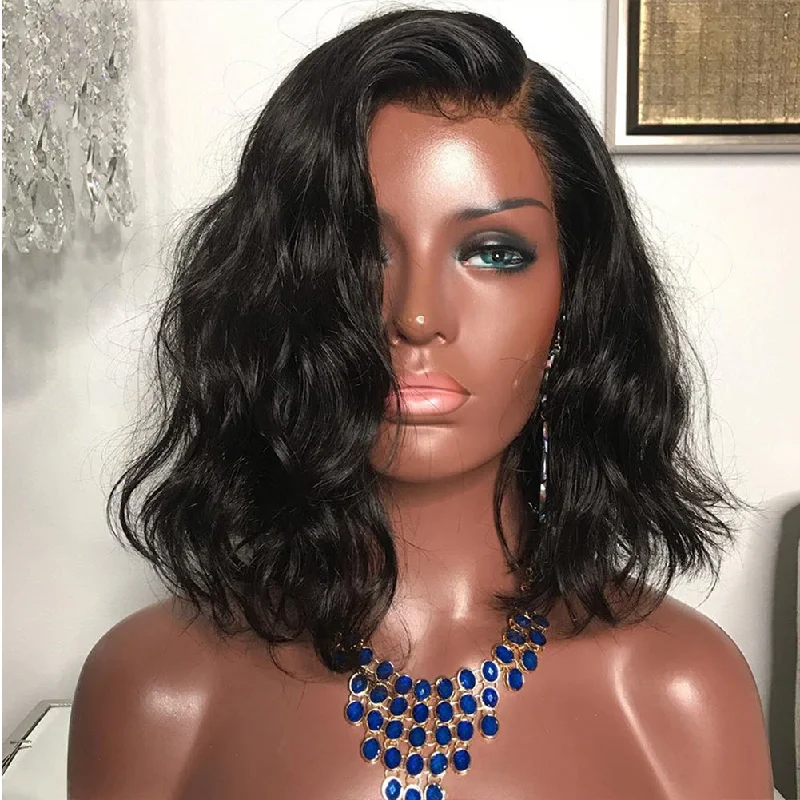 Flora Fun Short Curly Lace Front WIgtop-rated no lace wigs, best wigs, high-quality no lace wigs, top-rated glueless wigs