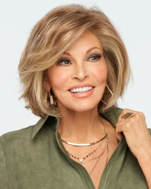 Synthetic Wigs for Fashionable Looks-Ahead of the Curve | Lace Front & Monofilament Part Synthetic Wig by Raquel Welch