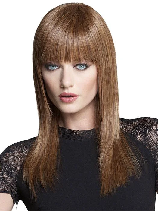 Glueless Human Hair Wigs with Easy Styling-Sleek & Straight | HF Synthetic Wig (Mono Crown) Glueless Human Hair Wigs with Easy Styling-Sleek & Straight | HF Synthetic Wig (Mono Crown)