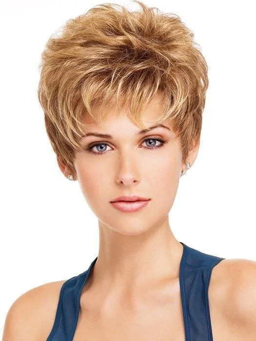 Synthetic Wigs for Parties-Aspire Petite | Synthetic Wig (Basic Cap)