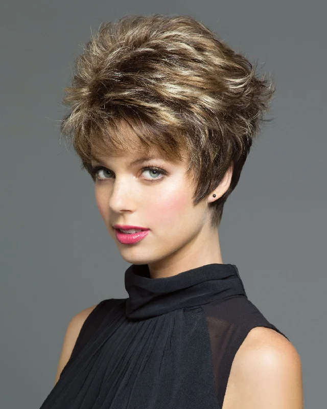 Synthetic Wigs for Black Hair-Drew | Synthetic Wig by Noriko
