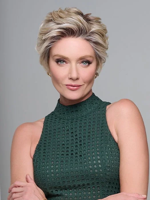 On The Cover| Synthetic Lace Front Wig (Mono Top)top-rated no lace wigs, best wigs, high-quality no lace wigs, top-rated glueless wigs