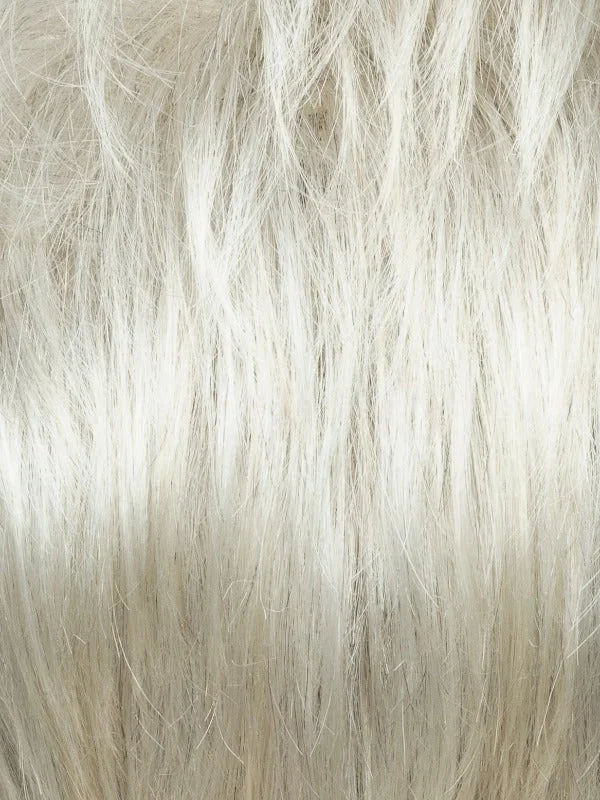 Champagne Silver | Combination of platinum blond and natural light grey. Soft, light blond tone at faceline and ends creates a refreshing, dimensional look