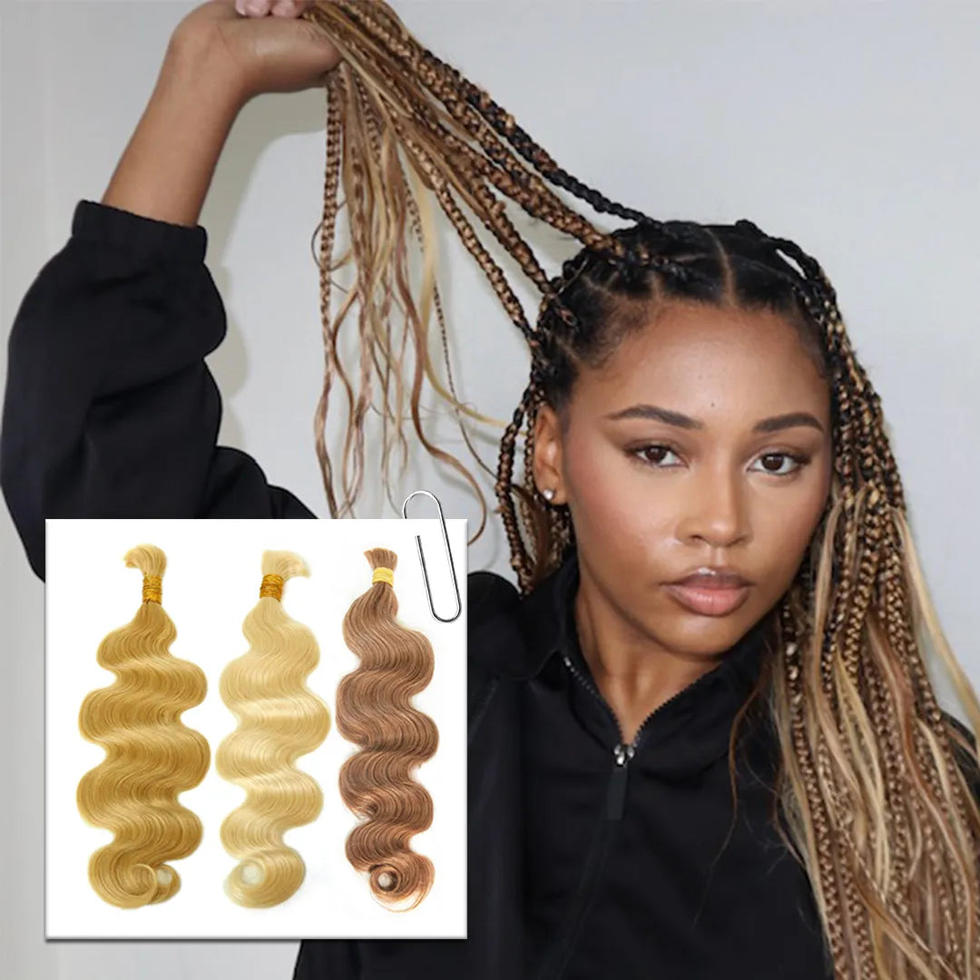 Premium Bulk Human Braiding Hair--Blonde Boho Goddess Human Hair Curls Set crochet braids, crochet locs, premium crochet braids, high-quality locs Premium Bulk Human Braiding Hair--Blonde Boho Goddess Human Hair Curls Set crochet braids, crochet locs, premium crochet braids, high-quality locs