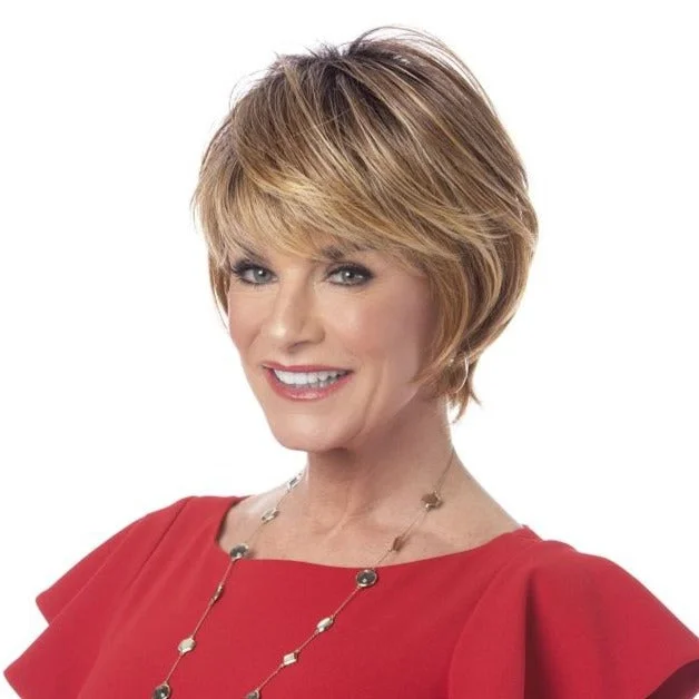 Synthetic Wigs for a Playful Look-Classic Bob Wig by Toni Brattin | Heat Friendly Synthetic Hair | Average Cap Synthetic Wigs for a Playful Look-Classic Bob Wig by Toni Brattin | Heat Friendly Synthetic Hair | Average Cap