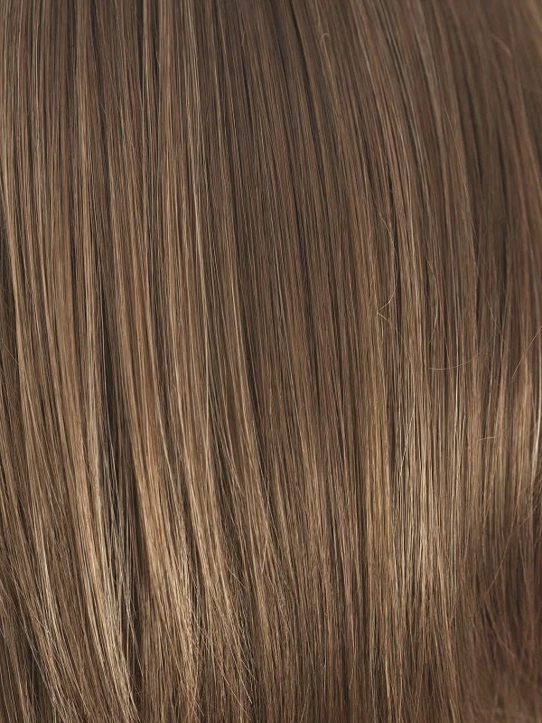 HONEY WHEAT R | Med Brn rooted, Light Brown base with Honey Blonde highlight