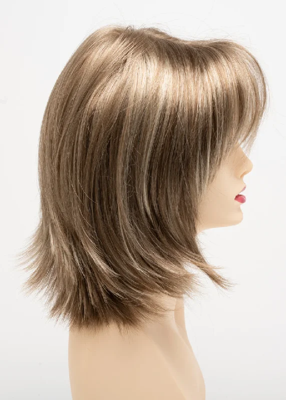 Almond Breeze | Light mocha brown blended equally with a soft ash blonde