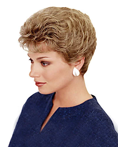 Synthetic Wigs for a Professional Look-Sammy | Monofilament Synthetic Wig by Helena