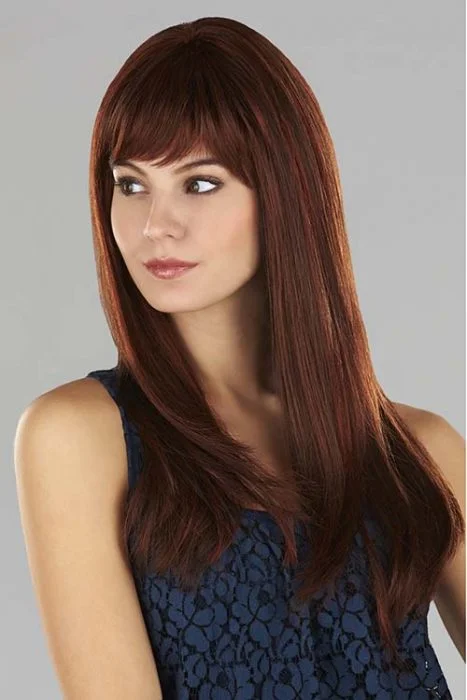 Glueless Human Hair Wigs for Thinning Hair-Celine Wig by Henry Margu | Synthetic Hair | Average Cap Glueless Human Hair Wigs for Thinning Hair-Celine Wig by Henry Margu | Synthetic Hair | Average Cap