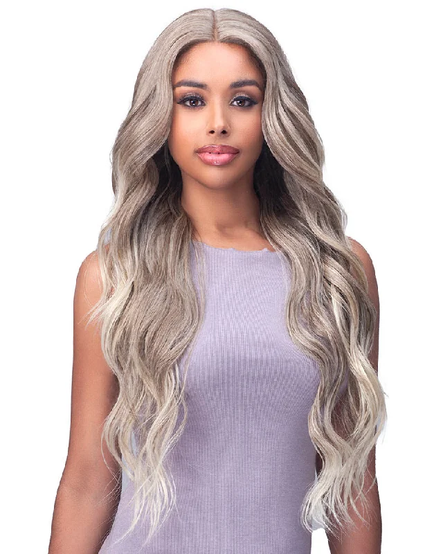 Synthetic Wigs with Subtle Highlights-Atlas | Lace Front Synthetic Wig by Bobbi Boss