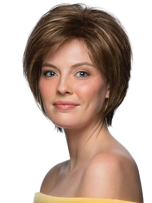 Glueless Human Hair Wigs for Versatile Hairstyles-Renae | Synthetic Wig (Basic Cap) Glueless Human Hair Wigs for Versatile Hairstyles-Renae | Synthetic Wig (Basic Cap)