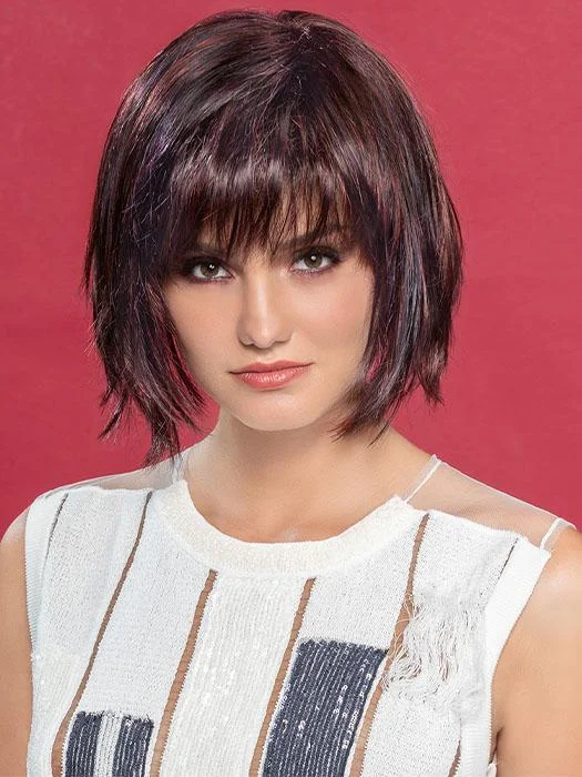 Synthetic Wigs with Bold Colors-Change | Synthetic Wig (Mono Crown)
