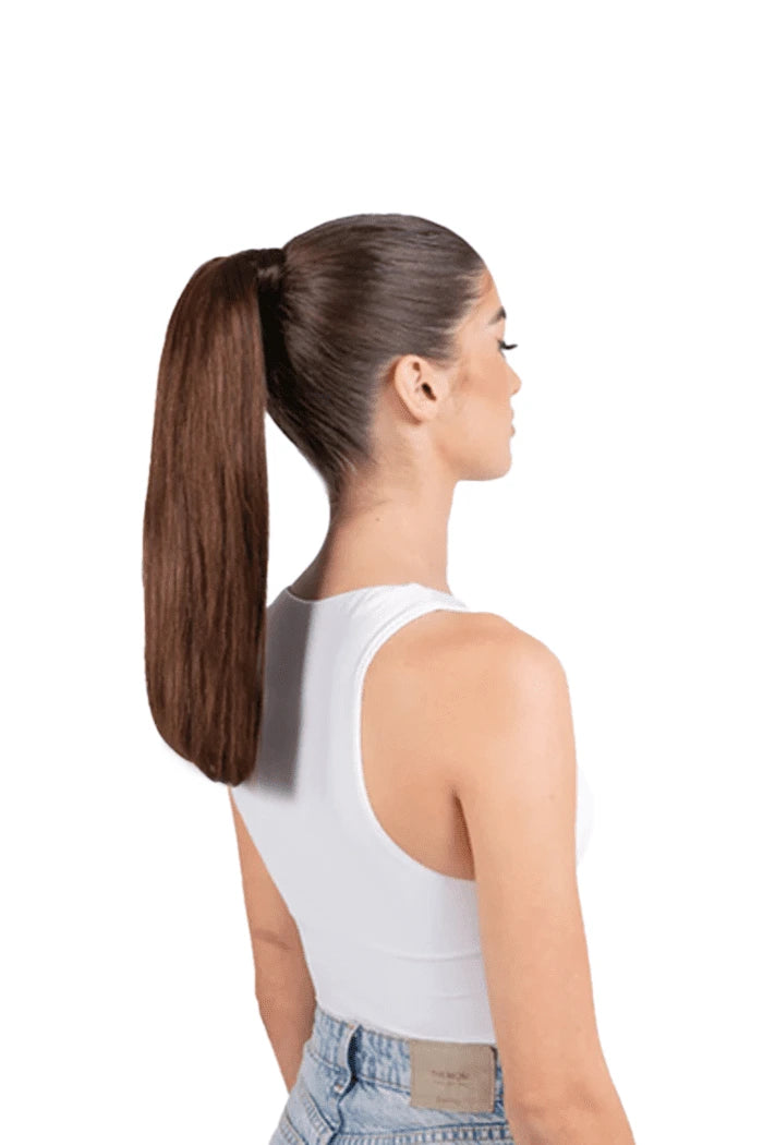 clip-in ponytail extensions, premium ponytail extensions, high-quality clip-in ponytails, 100% human hair ponytails---14" Mini Straight Up Wrap Around Ponytail clip-in ponytail extensions, premium ponytail extensions, high-quality clip-in ponytails, 100% human hair ponytails---14" Mini Straight Up Wrap Around Ponytail