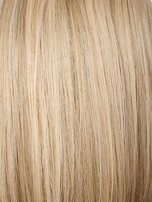 Blond Caramel | A blend of medium natural ash blonde and golden blonde with a medium to dark ash brown root.