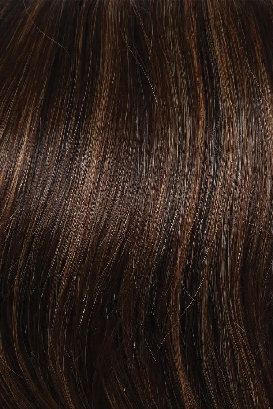 R829S+ GLAZED HAZELNUT | Rich Medium Brown with Ginger Highlights on Top
