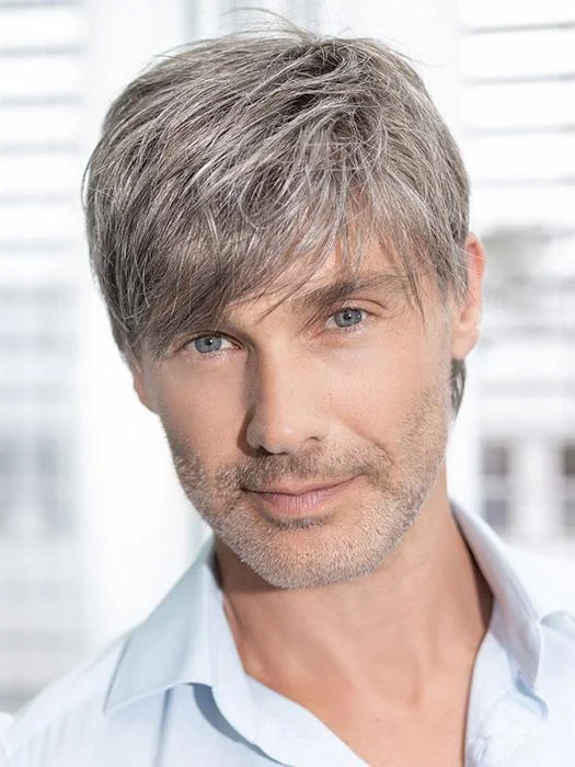 Roger 5 Stars | Synthetic Lace Front Wig (Mono Top)versatile men's wigs, all-purpose wigs for men, everyday men's wigs, stylish and functional wigs Roger 5 Stars | Synthetic Lace Front Wig (Mono Top)versatile men's wigs, all-purpose wigs for men, everyday men's wigs, stylish and functional wigs