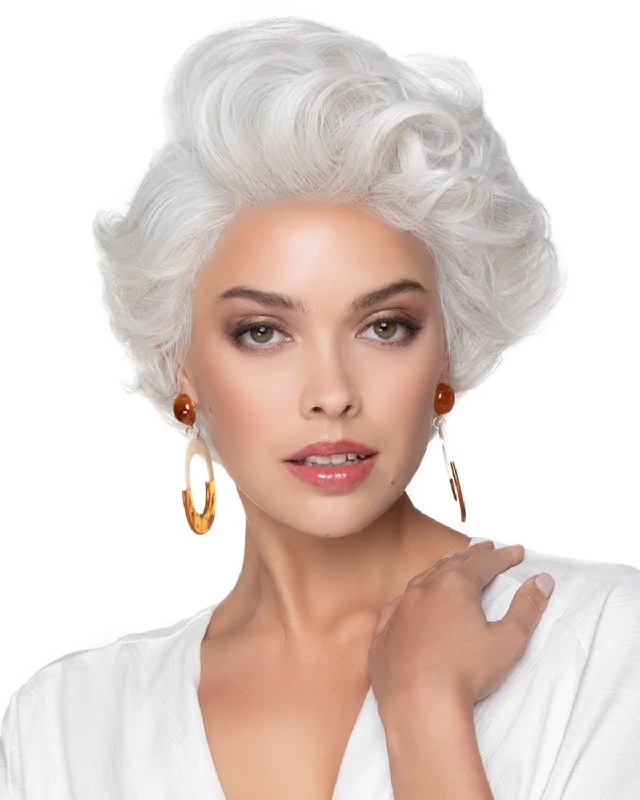 Tapered Curls | Lace Front Synthetic Wig by TressAlluretop-rated no lace wigs, best wigs, high-quality no lace wigs, top-rated glueless wigs