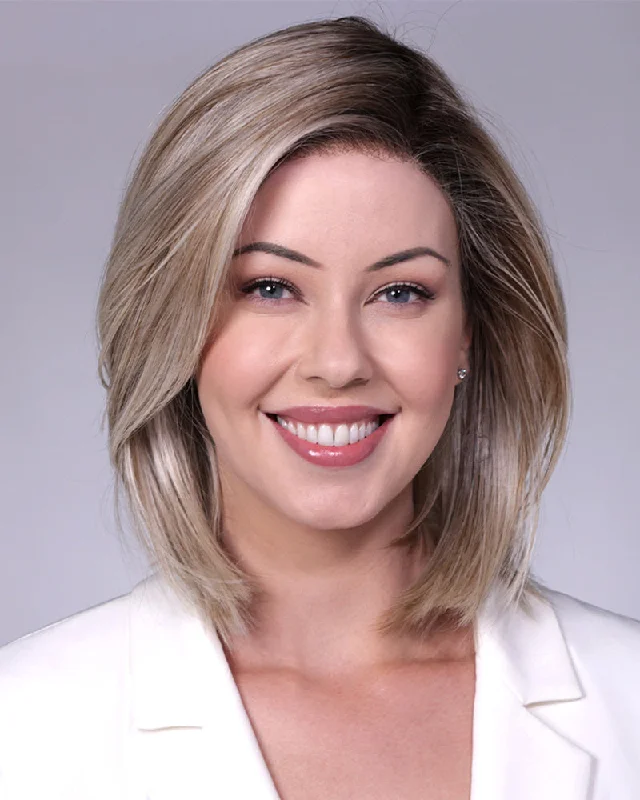 Synthetic Wigs for a Vibrant Look-Cardiff | Lace Front & Monofilament Part Synthetic Wig by Belle Tress