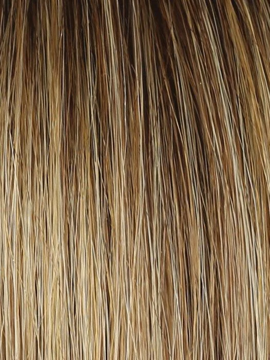 RL14/25SS Shaded Honey Ginger | Dark Blonde Evenly Blended with Medium Golden Blonde With Dark Roots