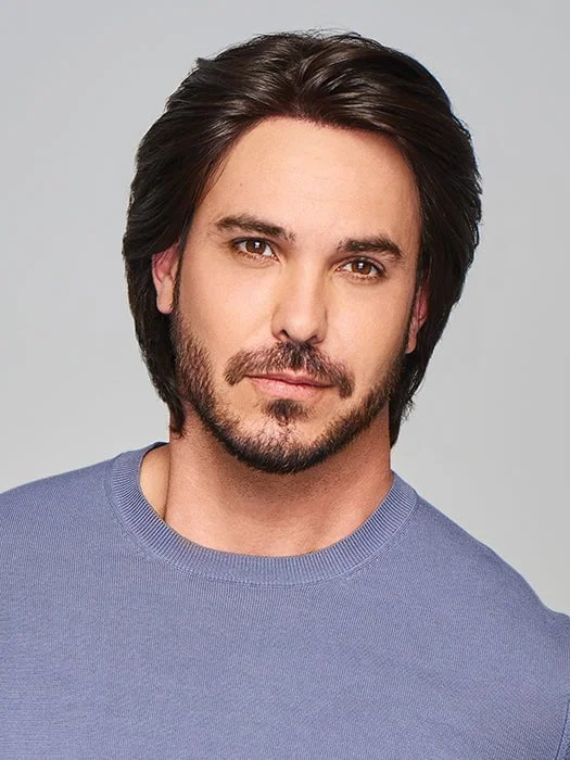 Sharp | Human Hair/Synthetic Wig Blendversatile men's wigs, all-purpose wigs for men, everyday men's wigs, stylish and functional wigs Sharp | Human Hair/Synthetic Wig Blendversatile men's wigs, all-purpose wigs for men, everyday men's wigs, stylish and functional wigs