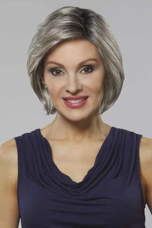 Glueless Human Hair Wigs for Thin Hair-Farrah Wig by Henry Margu | Synthetic Hair | Average Cap