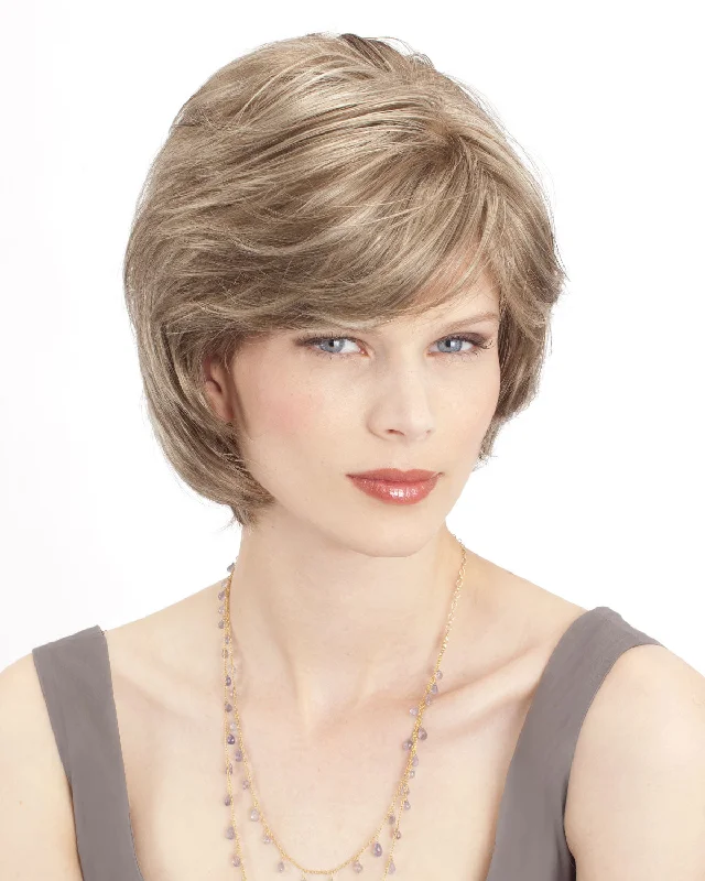 Synthetic Wigs for Natural Movement-Keri | Monofilament Synthetic Wig by Louis Ferre