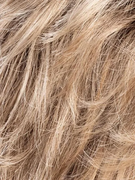 CHAMPAGNE ROOTED 24.16.23 | Light Beige Blonde, Medium Honey Blonde, and Platinum Blonde blend with Dark Roots
