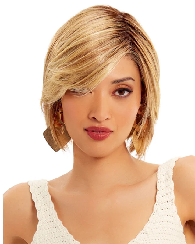 Synthetic Wigs for Quick Style Changes-Sheer Joy | Lace Front & Monofilament Synthetic Wig by TressAllure Synthetic Wigs for Quick Style Changes-Sheer Joy | Lace Front & Monofilament Synthetic Wig by TressAllure