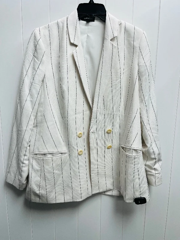 Blazer By Express In Black & White, Size: L