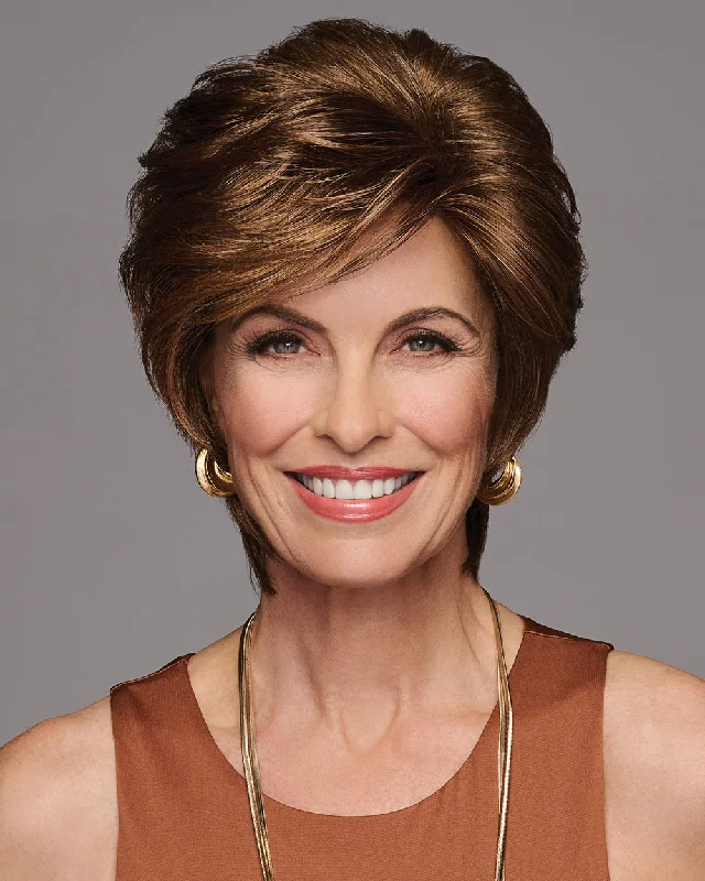 Synthetic Wigs for Day-to-Night Styling-Femme & Flirty | Lace Front & Monofilament Part Synthetic Wig by Gabor Synthetic Wigs for Day-to-Night Styling-Femme & Flirty | Lace Front & Monofilament Part Synthetic Wig by Gabor