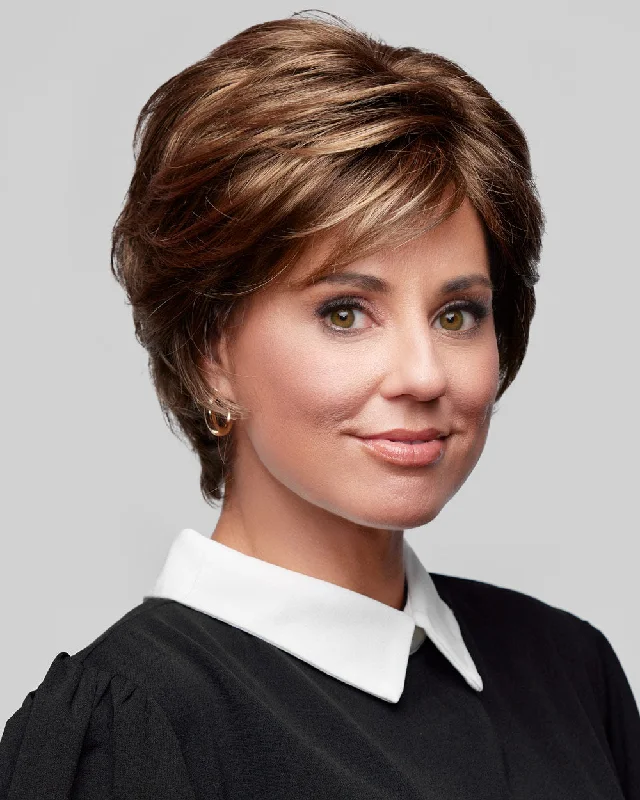 Glueless Human Hair Wigs for Thin Hair-Renee | Lace Front & Monofilament Synthetic Wig by Henry Margu Glueless Human Hair Wigs for Thin Hair-Renee | Lace Front & Monofilament Synthetic Wig by Henry Margu