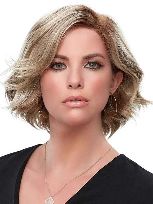 Glueless Human Hair Wigs for Comfortable Everyday Wear-Parker | Synthetic Lace Front Wig (Mono Part)