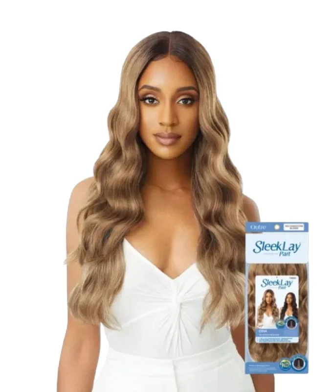 Wear & Go Glueless Wigs with Natural Shine-Natural-Looking No Lace Wigs--Outre Sleeklay Part Lace Front Wig - Idina Wear & Go Glueless Wigs with Natural Shine-Natural-Looking No Lace Wigs--Outre Sleeklay Part Lace Front Wig - Idina