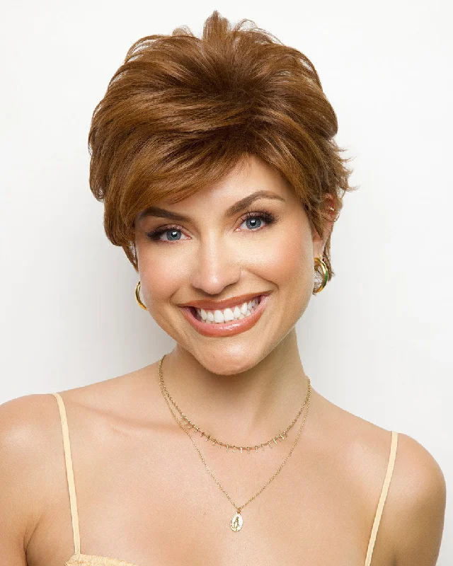Glueless Human Hair Wigs with Easy Styling-Aubrey | Synthetic Wig by Orchid