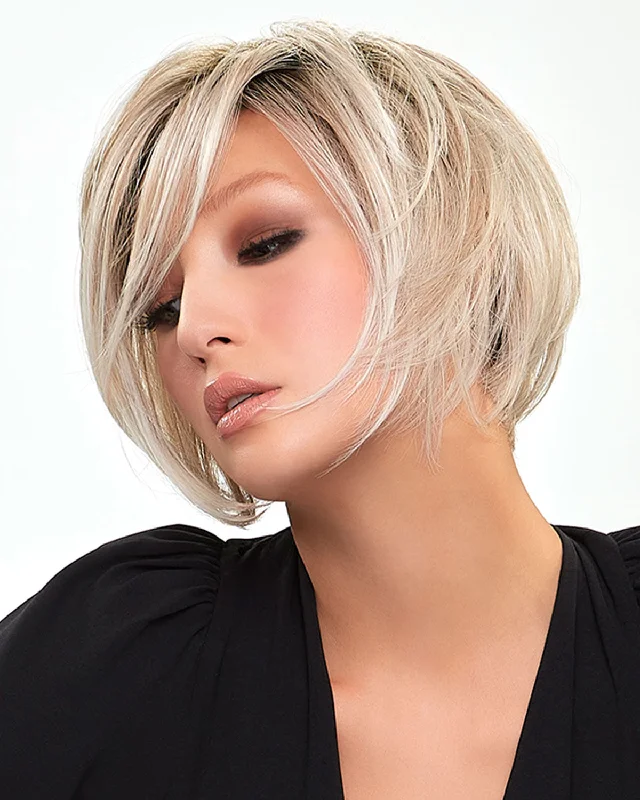 Glueless Human Hair Wigs for a Professional Look-Ignite-Petite (Exclusive) | Lace Front Synthetic Wig by Jon Renau Glueless Human Hair Wigs for a Professional Look-Ignite-Petite (Exclusive) | Lace Front Synthetic Wig by Jon Renau