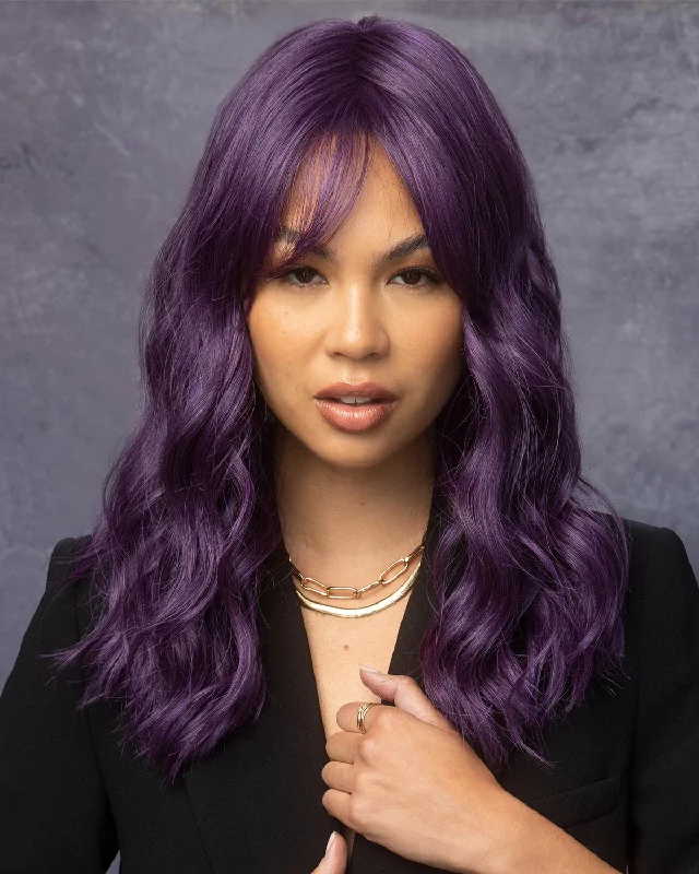 Lush Wavez | Lace Front & Monofilament Part Synthetic Wig by Rene of Paristop-rated no lace wigs, best wigs, high-quality no lace wigs, top-rated glueless wigs